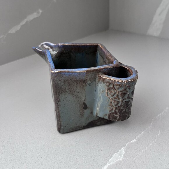 Jenna Basile Vintage Studio Art Pottery Set Of 4 Items TeaPot Jug Bowls 2002-04 - Picture 5 of 16